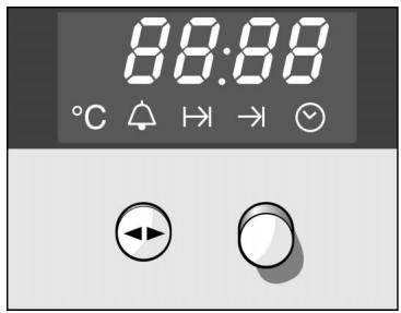 NEFF B4540A0FN - Zone d'affichage et touches de commande - 1