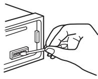 SONY CDXGT250MP.EUR - Nettoyage des connecteurs - 1