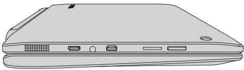TOSHIBA SATELLITE MINI CLICK - Illustration 3-3 Ordinateur vu de gauche - 1