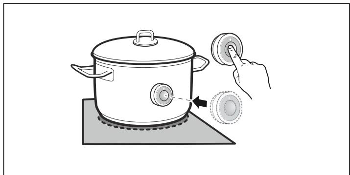 GAGGENAU Ci 292 100 - Utilisation du capteur de température sans fil - 1