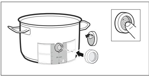 GAGGENAU Ci 292 100 - Collage du patch en silicone - 1