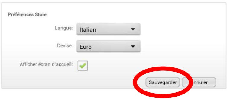 LEXIBOOK MFC270FRY - - Changer la langue du Lexibook® Market - 7