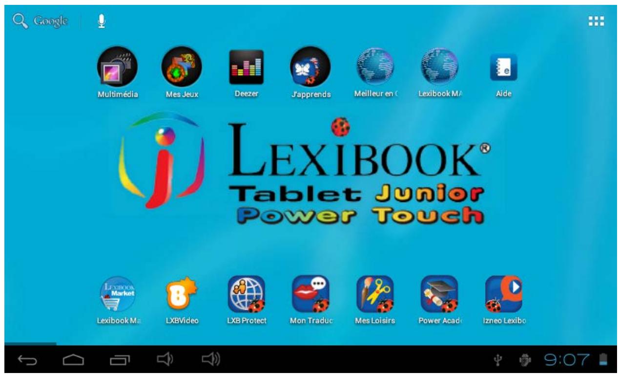 LEXIBOOK MFC270FRY - Les applications de la tablette Lexibook® - 1