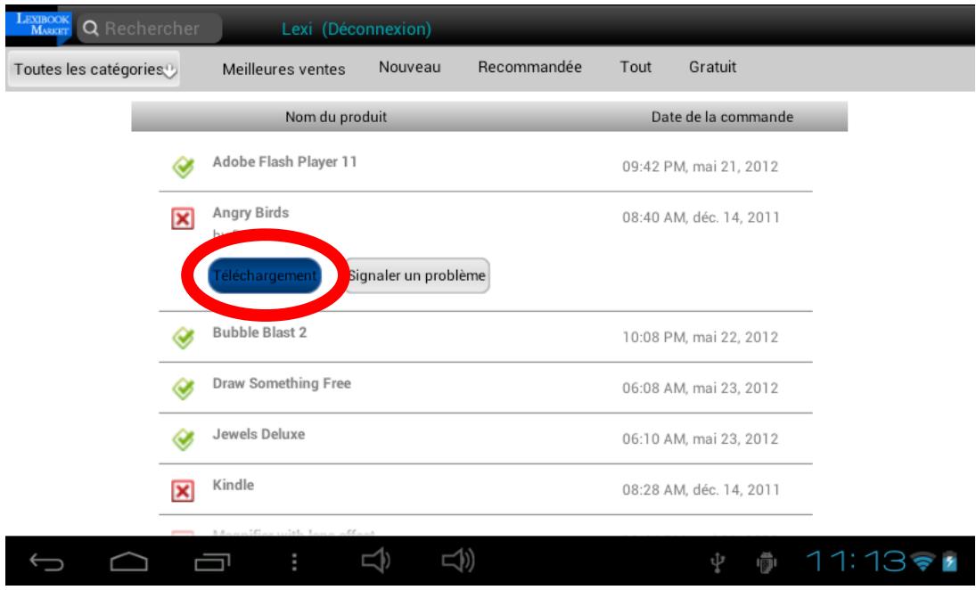 LEXIBOOK MFC270FRY - - Retrouver les applications achetées - 4