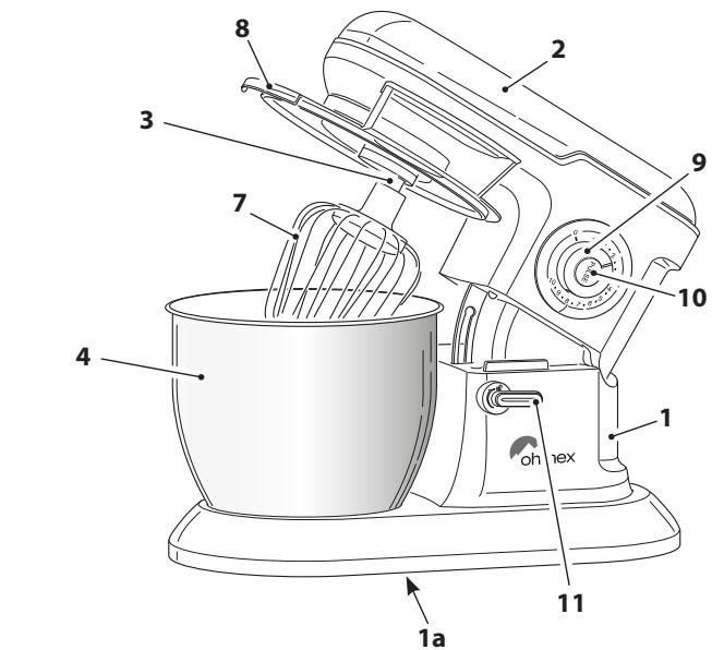OHMEX OHM-SMX-4100 - Commandes - 1