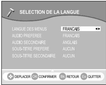 SAGEM ITD 59 - 6-1 SELECTION DE LA LANGUE - 3