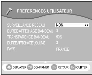 SAGEM ITD 59 - - DUREE AFFICHAGE BANDEAU - 1