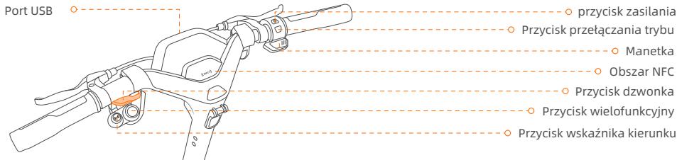 DARRY SEGWAYTROTTINETTEP65EE - Funkcje kierownicy - 1