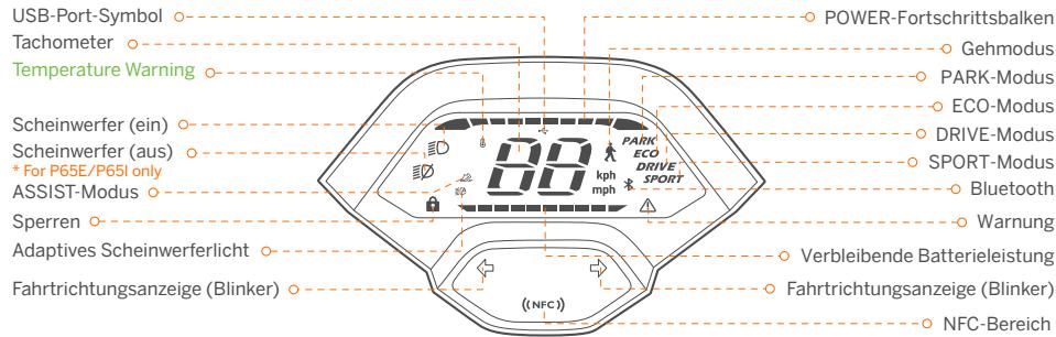 DARRY SEGWAYTROTTINETTEP65EE - Armaturen Brett - 1