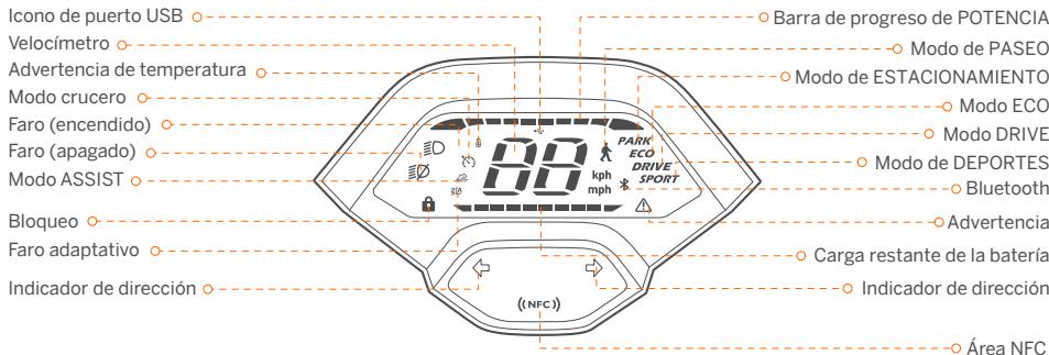 DARRY SEGWAYTROTTINETTEP65EE - Panel de control - 1