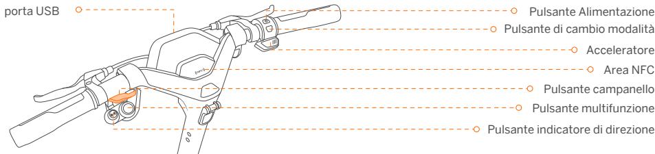 DARRY SEGWAYTROTTINETTEP65EE - Funzioni del manubrio - 1
