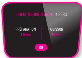MOULINEX MJOTEURCE85A5 - MENU recettes : - 8