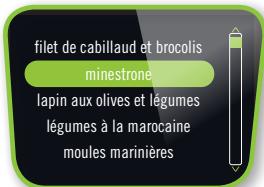 MOULINEX MJOTEURCE85A5 - Menu favoris - 4