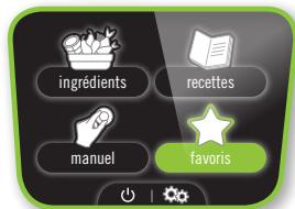 MOULINEX MJOTEURCE85A5 - Supprimer une recette du MENU favoris - 1