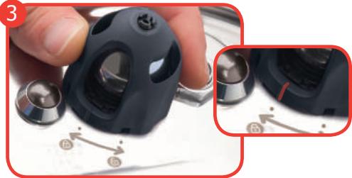 MOULINEX MJOTEURCE85A5 - Démontage du cache VALVE : - 1