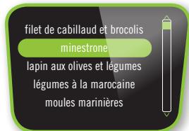 MOULINEX MJOTEURCE85A5 - Supprimer une recette du MENU favoris - 3