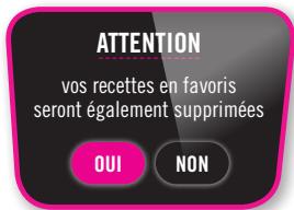 MOULINEX MJOTEURCE85A5 - Accéder à une recette téléchargée : - 32