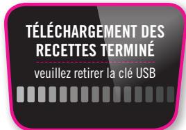 MOULINEX MJOTEURCE85A5 - Accéder à une recette téléchargée : - 9