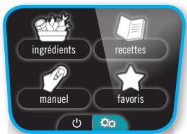 MOULINEX MJOTEURCE85A5 - Menu réglages - 1