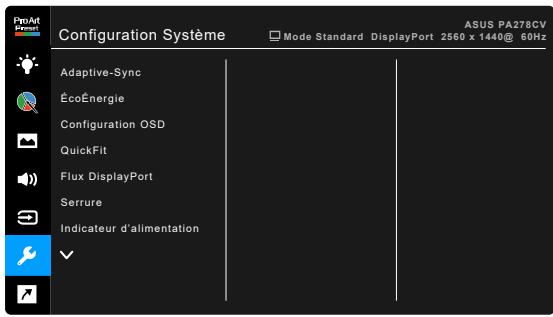 ASUS PA278CV - Configuration Systeme - 1