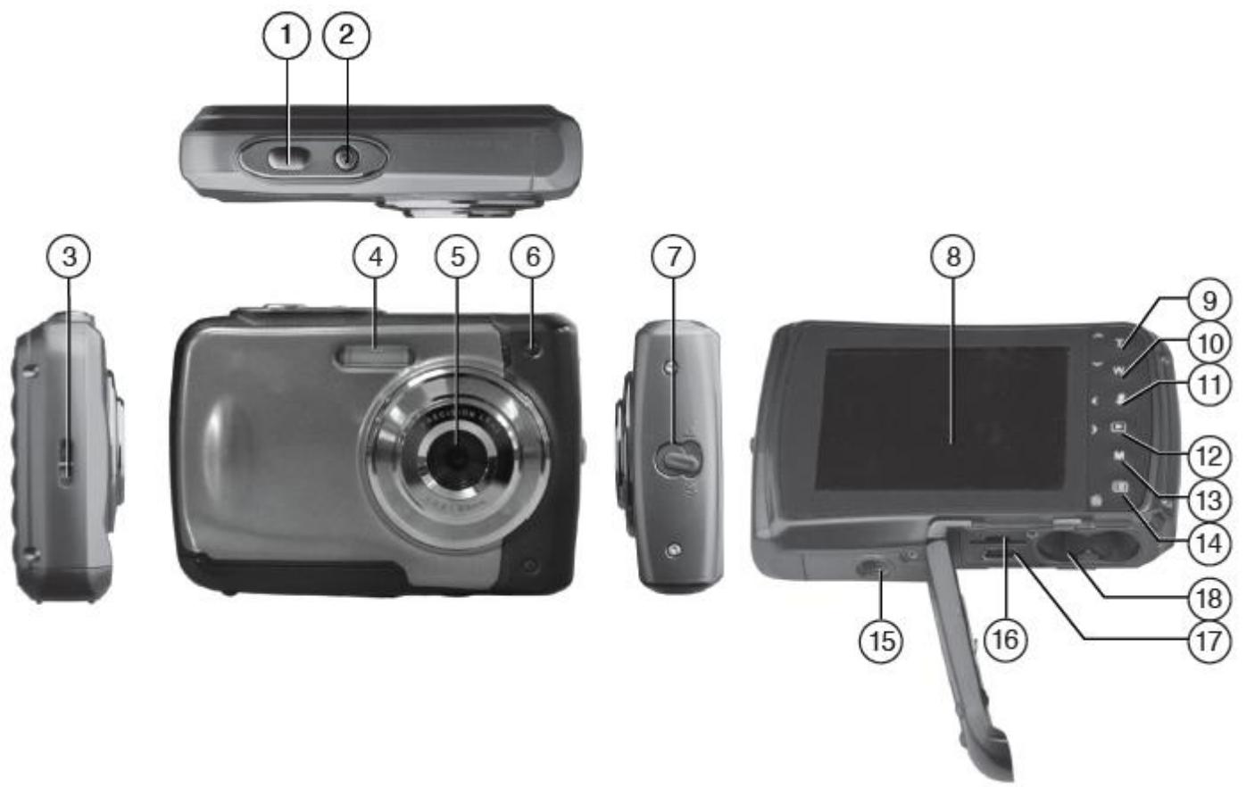 VIVITAR V8426 - What's Included - 3