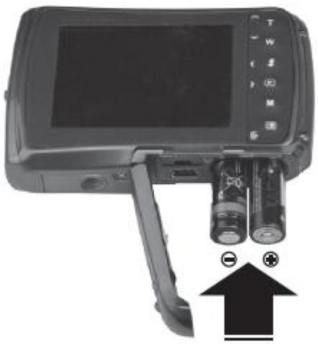 VIVITAR V8426 - Installing the Batteries - 1