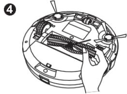 eufy Robovac DARTY - Nettoyage de larosse roulante - 4