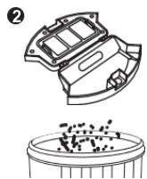 eufy Robovac DARTY - Nettoyage du filtré et le collecteur de poussière - 2