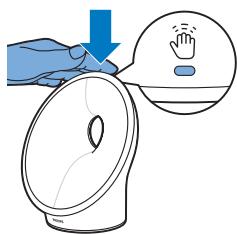 PHILIPS HF3654/01 - Utilisation de la lampe de repos et de réveil comme lampe de chevet - 3
