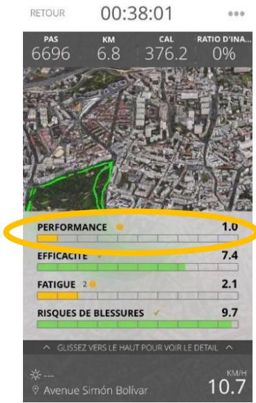 DIGITSOLE RUN PROFIL 39 40 41 - Les notations fatigue - blessure - performance - efficacité - 1