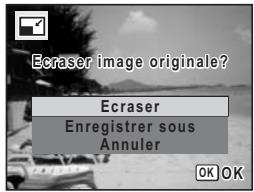 PENTAX OPTIO P70 - Appuyez sur le bouton OK. - 1