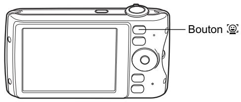 PENTAX OPTIO P70 - Sélection de la fonction d'identification de l'emplacement du visage - 1
