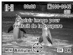 PENTAX OPTIO P70 - Division d'une série video - 1
