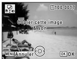PENTAX OPTIO P70 - Copie de fichiers de la carte mémoire SD vers la mémoire intégrée - 1