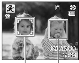 PENTAX OPTIO P70 - Utilisation de la fonction d'identification de l'emplacement du visage - 2