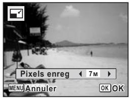 PENTAX OPTIO P70 - Modification de la taille d'image (Redéfinir) - 3