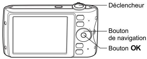 PENTAX OPTIO P70 - Appuyez sur le bouton MENU en mode 0. - 2