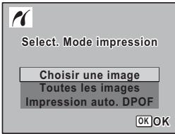 PENTAX OPTIO P70 - Une fois l'imprimante prete, mettez l'appareil sous tension. - 1