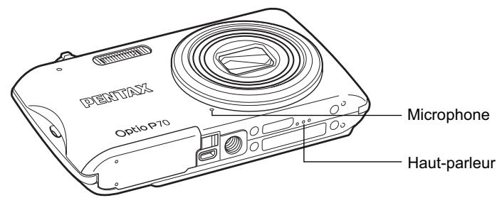 PENTAX OPTIO P70 - Enregistrement de son (Mode enregistrement vocal) - 1
