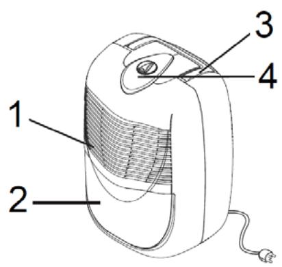 PROLINE DH10T - DESCRIPTION DES PIECES - 1