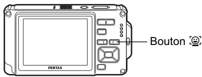 PENTAX OPTIO W80 - Sélection de la fonction d'identification de l'emplacement du visage - 2