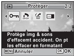 PENTAX OPTIO W80 - Appuyez sur le bouton de navigation () . - 1