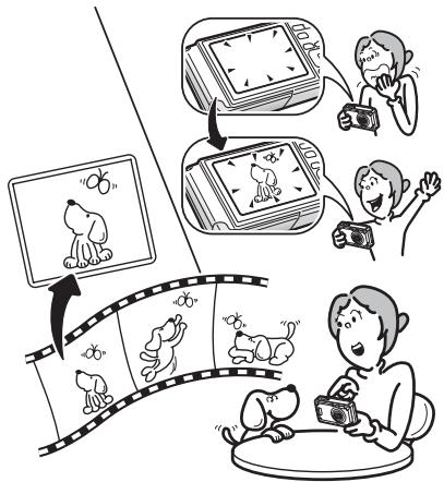 PENTAX OPTIO W80 - L'appareil est doté d'une multitude de fonctions qui vous permettent de profiter de vos photos sans qu'un ordinateur ne soit nécessaire ! - 1