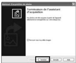 PENTAX OPTIO W80 - Cliquez sur [Terminer]. - 1