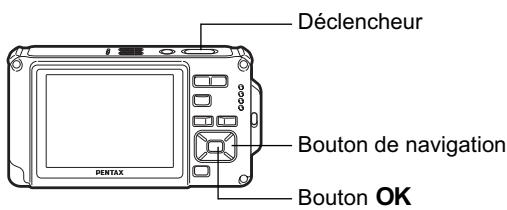 PENTAX OPTIO W80 - Utilisation de la fonction grand-angle numérique (mode grand-angle numérique) - 2