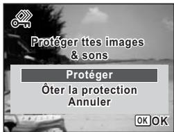 PENTAX OPTIO W80 - Pour protégger toutes les images et les fichiers son - 2