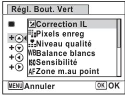 PENTAX OPTIO W80 - Appuyez sur le bouton OK. - 2