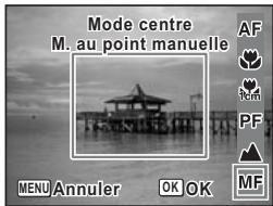 PENTAX OPTIO W80 - Réglage de la mise au point manuelle - 1