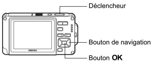 PENTAX OPTIO W80 - Utilisation du retardateur - 1