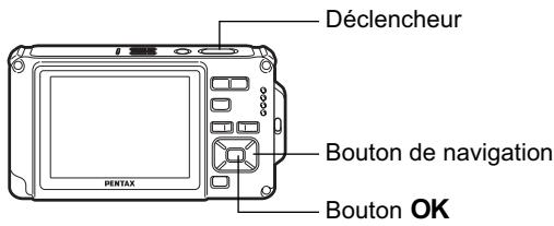 PENTAX OPTIO W80 - Paramétrage des fonctions (mode programme) - 1